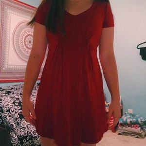 red tie aeropostale dress💥